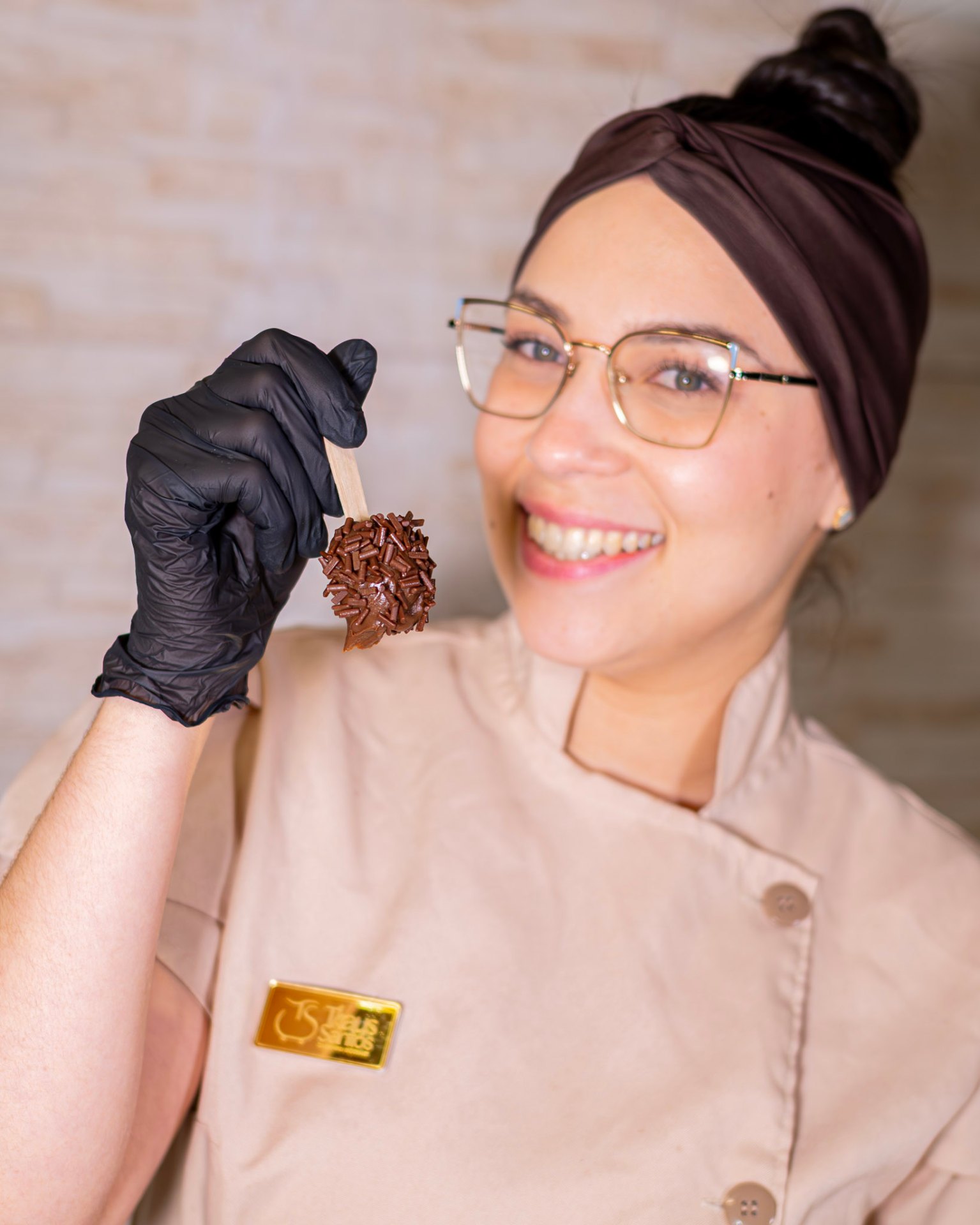 Brigadeiro de colher e donuts